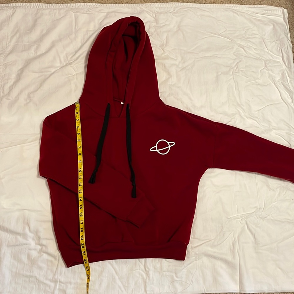 Red hoodie